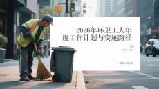 2026年环卫工人年度工作计划与实施路径