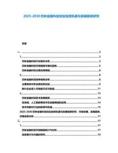 2025-2030巴林金融科技創(chuàng)業(yè)投資機遇與發(fā)展前景研究