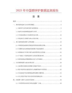 2025年中國(guó)熔鋅爐數(shù)據(jù)監(jiān)測(cè)報(bào)告