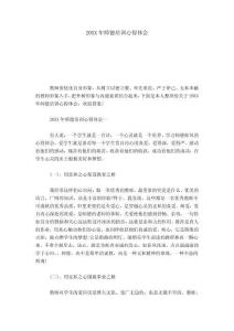 20XX年師德培訓心得體會-心得體會模板