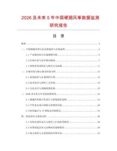 2026及未來5年中國硬翅風(fēng)箏數(shù)據(jù)監(jiān)測研究報告