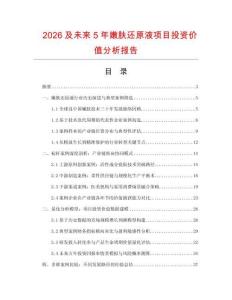 2026及未來(lái)5年嫩膚還原液項(xiàng)目投資價(jià)值分析報(bào)告
