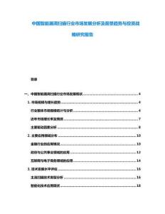 中國智能漏洞掃描行業市場發展分析及前景趨勢與投資戰略研究報告
