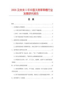 2026及未來5年中國天然草草帽行業發展研究報告
