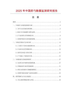 2025年中國藥勺數(shù)據(jù)監(jiān)測研究報告