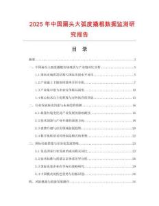 2025年中國扁頭大弧度撬棍數(shù)據(jù)監(jiān)測研究報告