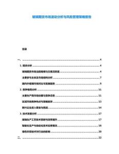 玻璃期貨市場波動分析與風險管理策略報告