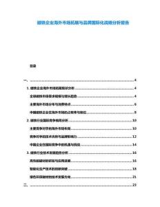磁鐵企業(yè)海外市場(chǎng)拓展與品牌國際化戰(zhàn)略分析報(bào)告
