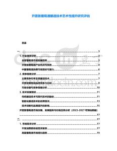 開普敦葡萄酒釀造技術(shù)藝術(shù)性提升研究評估
