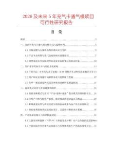 2026及未來(lái)5年充氣卡通氣模項(xiàng)目可行性研究報(bào)告