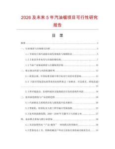 2026及未來(lái)5年汽油鋸項(xiàng)目可行性研究報(bào)告