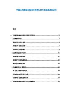 中國三四線城市吸頂燈消費行為與市場滲透率研究