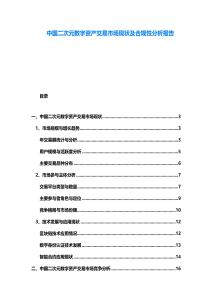 中國二次元數字資產交易市場現狀及合規性分析報告