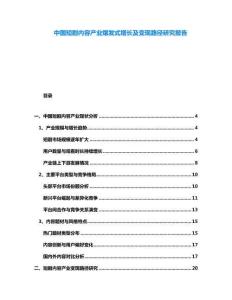 中國短劇內(nèi)容產(chǎn)業(yè)爆發(fā)式增長及變現(xiàn)路徑研究報(bào)告