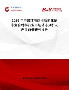 2026年中國環(huán)境應(yīng)用功能化納米復(fù)合材料行業(yè)市場動態(tài)分析及產(chǎn)業(yè)前景研判報告