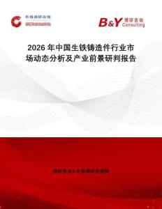 2026年中國生鐵鑄造件行業市場動態分析及產業前景研判報告
