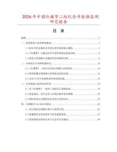 2026年中國紅樓夢二組紀念幣數(shù)據(jù)監(jiān)測研究報告