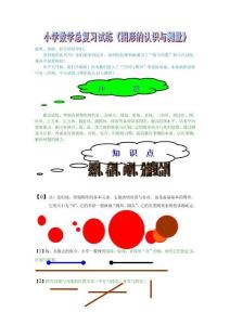 小學數學總復習試練《圖形的認識與測量》