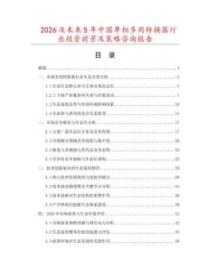 2026及未來5年中國單相多用轉換器行業投資前景及策略咨詢報告