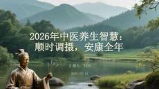 2026年中醫養生智慧：順時調攝，安康全年