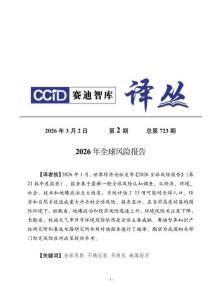 赛迪译丛2026年第2期（总第723期）：2026年全球风险报告