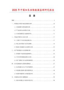 2025年中國加長絲錐數(shù)據(jù)監(jiān)測研究報告