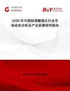 2026年中國(guó)炔諾酮滴丸行業(yè)市場(chǎng)動(dòng)態(tài)分析及產(chǎn)業(yè)前景研判報(bào)告