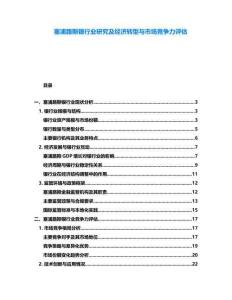 塞浦路斯銀行業(yè)研究及經(jīng)濟(jì)轉(zhuǎn)型與市場(chǎng)競(jìng)爭(zhēng)力評(píng)估