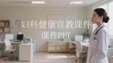 婦科健康宣教課件 PPT