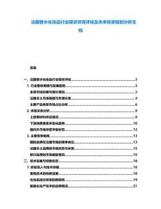 法國香水化妝品行業(yè)現(xiàn)狀供需評估及未來投資規(guī)劃分析文檔