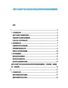 威爾士創(chuàng)意產(chǎn)業(yè)行業(yè)協(xié)會市場分析研究評估投資發(fā)展報告