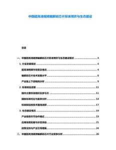 中國(guó)超高清視頻編解碼芯片標(biāo)準(zhǔn)博弈與生態(tài)建設(shè)