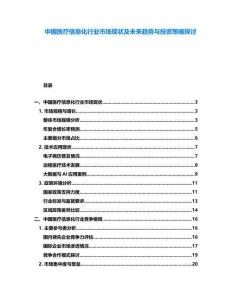 中國醫療信息化行業市場現狀及未來趨勢與投資策略探討
