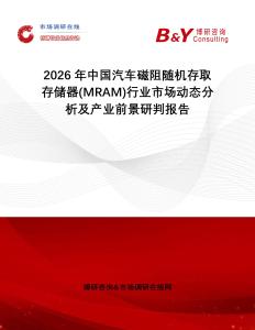 2026年中國汽車磁阻隨機存取存儲器(MRAM)行業市場動態分析及產業前景研判報告