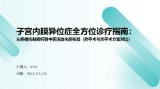 子宮內膜異位癥全方位診療指南：從疼痛機制解析到中醫活血化瘀實戰（附手術與非手術方案對比）