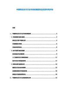 中國(guó)移動(dòng)支付行業(yè)市場(chǎng)發(fā)展趨勢(shì)及投資布局評(píng)估