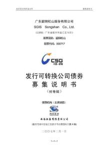發(fā)行可轉(zhuǎn)換公司債券募集說明書 - 本次發(fā)行的申請文件