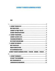 全球銦礦市場趨勢與戰(zhàn)略儲備分析報(bào)告