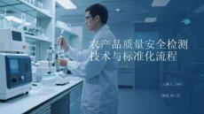 農(nóng)產(chǎn)品質(zhì)量安全檢測技術(shù)與標(biāo)準(zhǔn)化流程