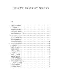 中國(guó)電子特氣行業(yè)技術(shù)壁壘與客戶認(rèn)證流程報(bào)告