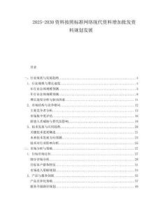 2025-2030資料按照標(biāo)準(zhǔn)網(wǎng)絡(luò)現(xiàn)代資料增加批發(fā)資料規(guī)劃發(fā)展
