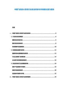 中國飛機防火系統(tǒng)行業(yè)安全標準與市場增長潛力報告