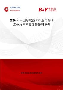 2026年中國球狀瀝青行業(yè)市場動(dòng)態(tài)分析及產(chǎn)業(yè)前景研判報(bào)告