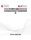 2026年中國甲乙酮肟(MEKO)行業(yè)市場動態(tài)分析及產(chǎn)業(yè)前景研判報告