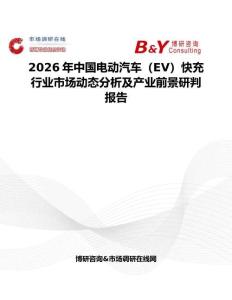 2026年中國電動汽車（EV）快充行業市場動態分析及產業前景研判報告