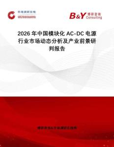 2026年中國模塊化AC-DC電源行業(yè)市場動態(tài)分析及產(chǎn)業(yè)前景研判報告