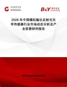 2026年中國(guó)模擬輸出反射式光學(xué)傳感器行業(yè)市場(chǎng)動(dòng)態(tài)分析及產(chǎn)業(yè)前景研判報(bào)告