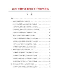 2026年喇叭線圈項目可行性研究報告