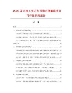 2026及未來5年方形可調(diào)內(nèi)徑量規(guī)項目可行性研究報告