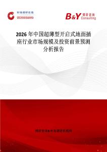 2026年中國超薄型開啟式地面插座行業(yè)市場規(guī)模及投資前景預(yù)測分析報告